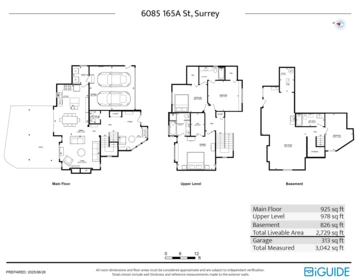 6085 165a Street, Surrey, BC, Surrey — Single Family Residence for sale