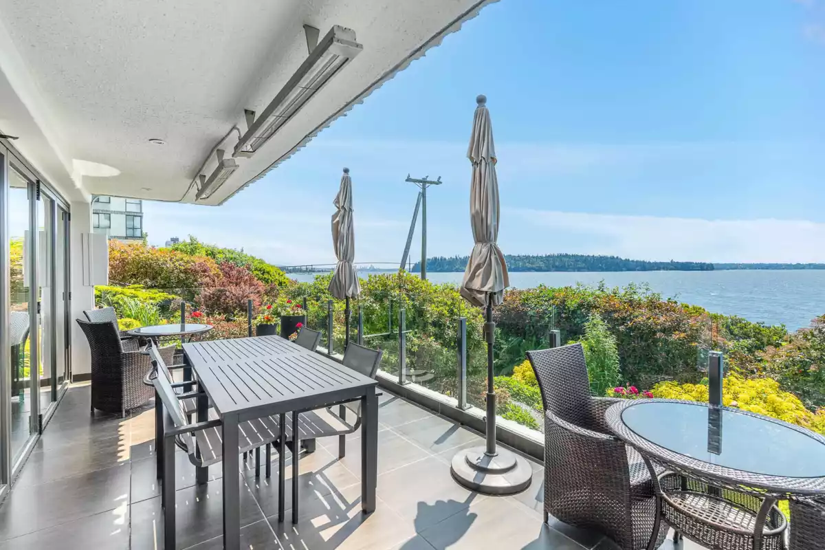 Basement Recreation Room Photo of 103 2108 Argyle Avenue, West Vancouver, BC