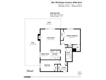 Garage Interior Photo of 206 15010 Roper Avenue, White Rock, BC