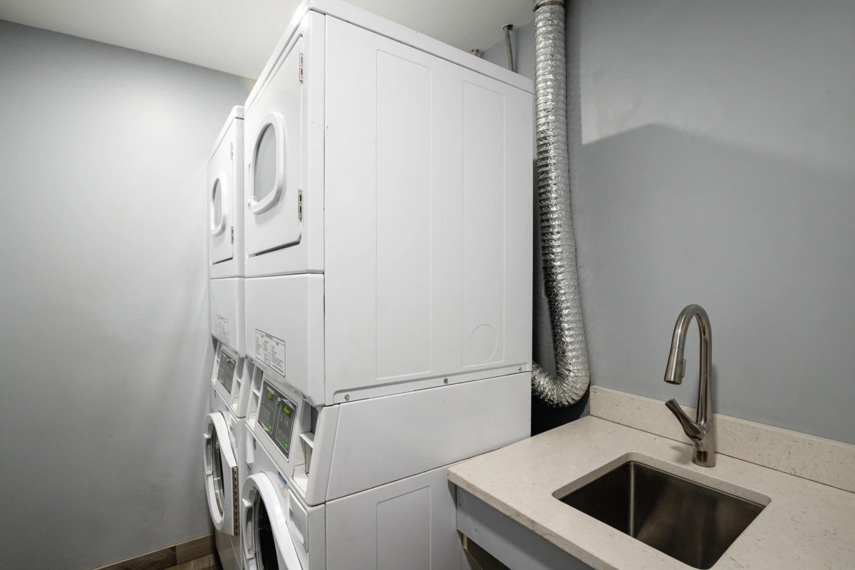 Laundry Room Photo of 419 4369 Main Street, Whistler, BC