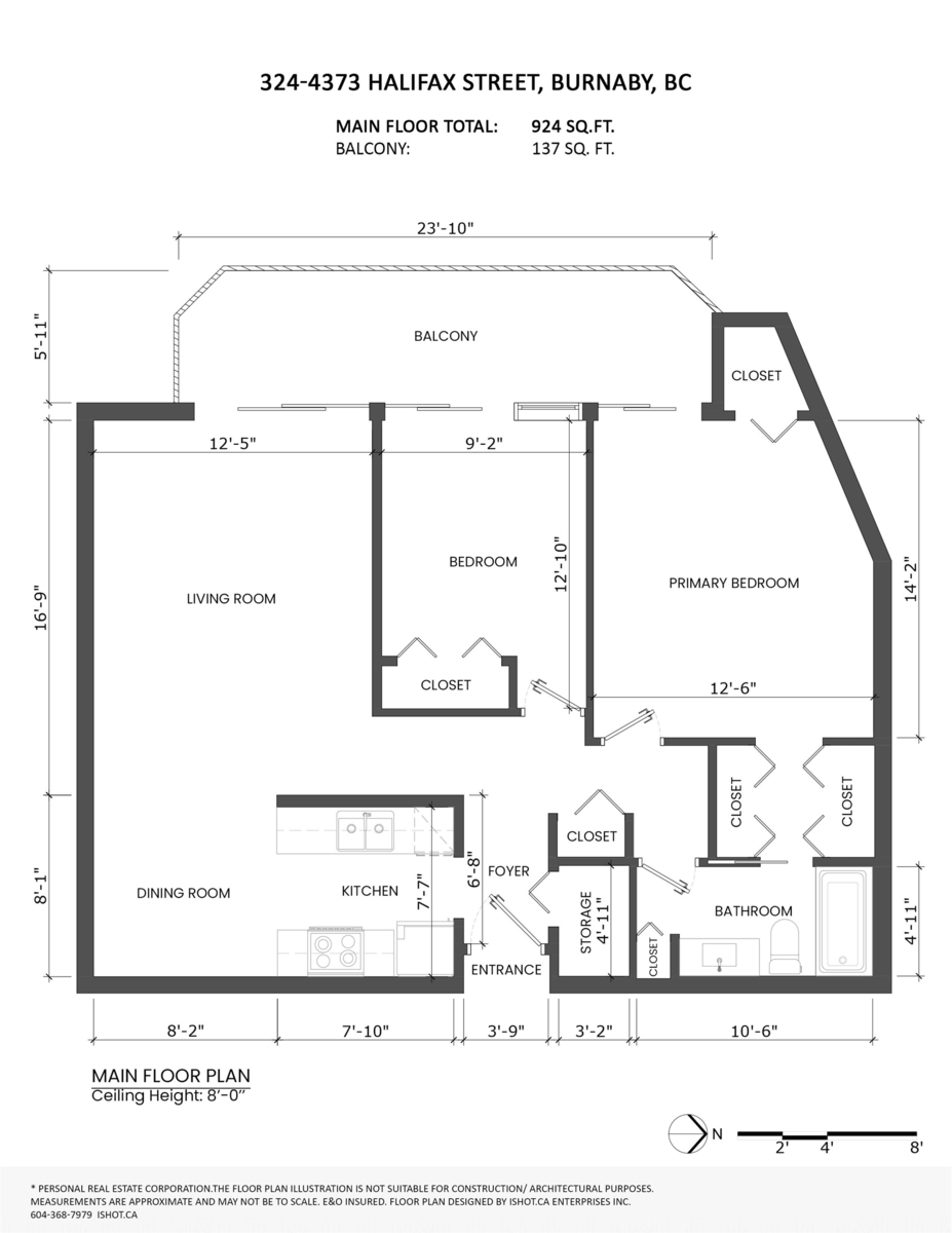 Mudroom Photo of 324 4373 Halifax Street, Burnaby, BC
