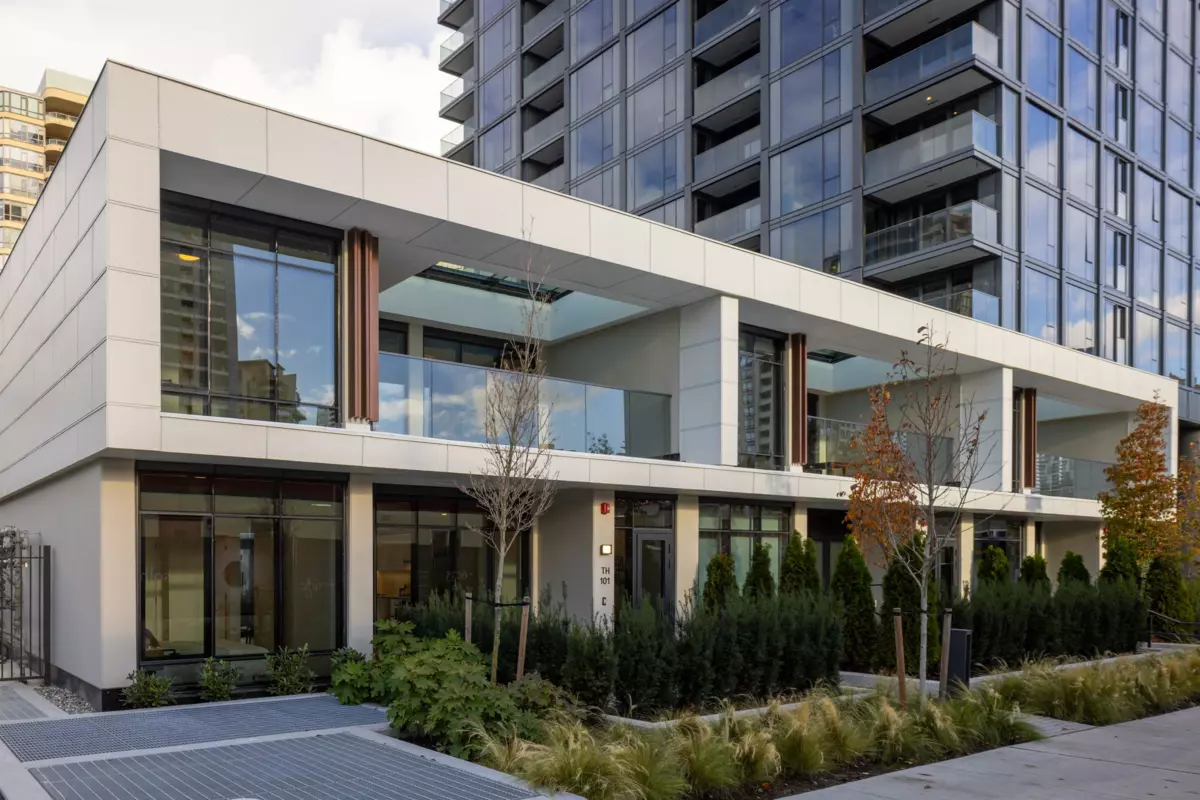 Exterior Front Photo of 101 5987 Wilson Avenue, Burnaby, BC