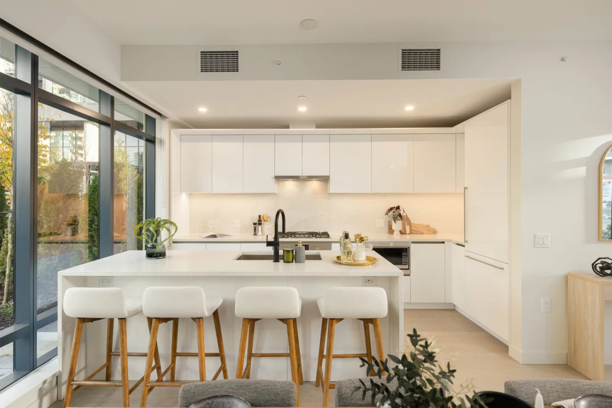 Kitchen Island Photo of 101 5987 Wilson Avenue, Burnaby, BC