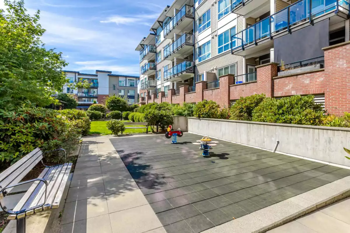 Backyard Photo of 213 6468 195a Street, Surrey, BC