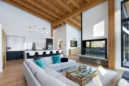 Living Room Photo of 1600 Southlands Lane, Whistler, BC