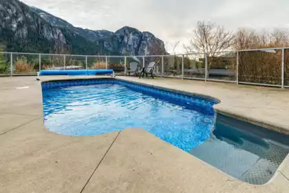 Aerial View of 38555 Sky Pilot Drive, Squamish, BC