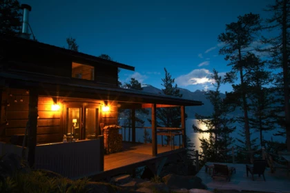 Entry Foyer Photo of 970 Mount Artaban Road, Gambier Island, BC