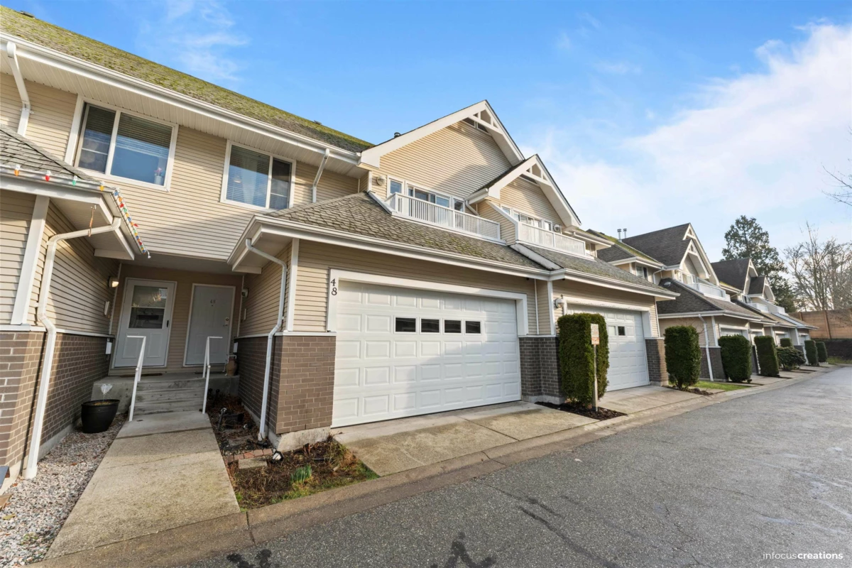 Exterior Rear Photo of 48 13918 58 Avenue, Surrey, BC