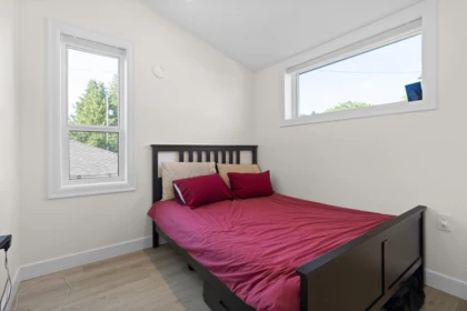 Aerial View of 7662 French Street, Vancouver, BC