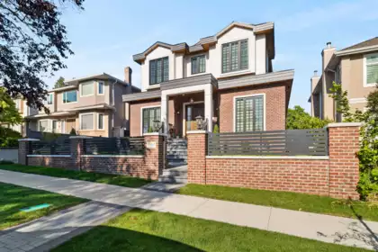 Front exterior of 7662 French Street, Vancouver, BC