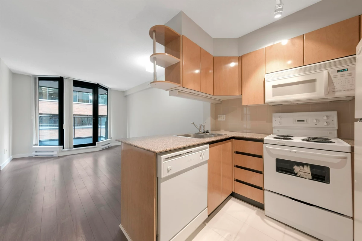 Exterior Rear Photo of 309 1189 Howe Street, Vancouver, BC