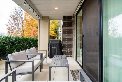 Basement Recreation Room Photo of 112 45761 Stevenson Road, Chilliwack, BC