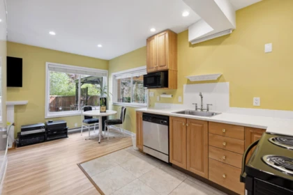 Aerial View of 1501 Ostler Court, North Vancouver, BC