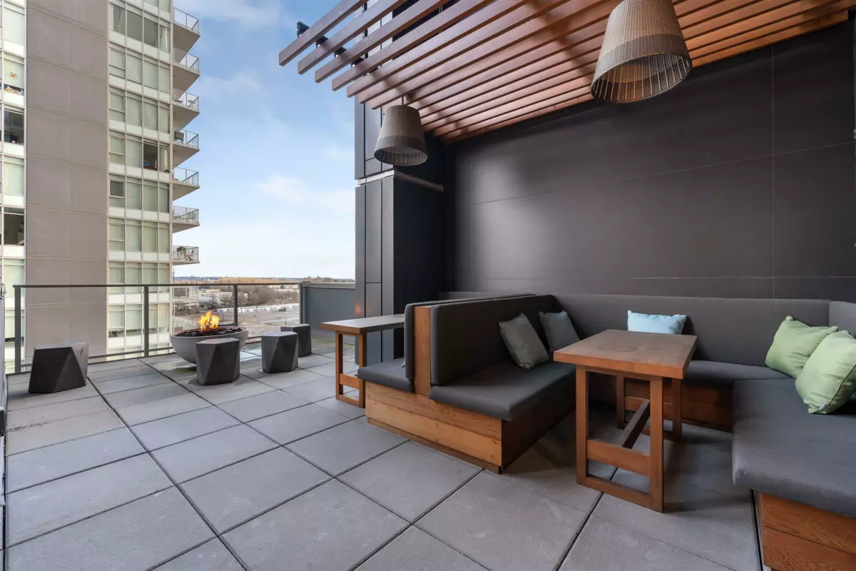 Outdoor Patio Photo of 309 3588 Sawmill Crescent, Vancouver, BC