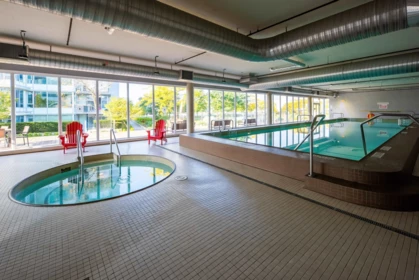 Basement Recreation Room Photo of 1201 6951 Elmbridge Way, Richmond, BC