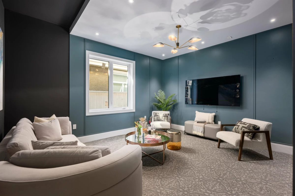 Basement Recreation Room Photo of 6120 Maple Road, Richmond, BC