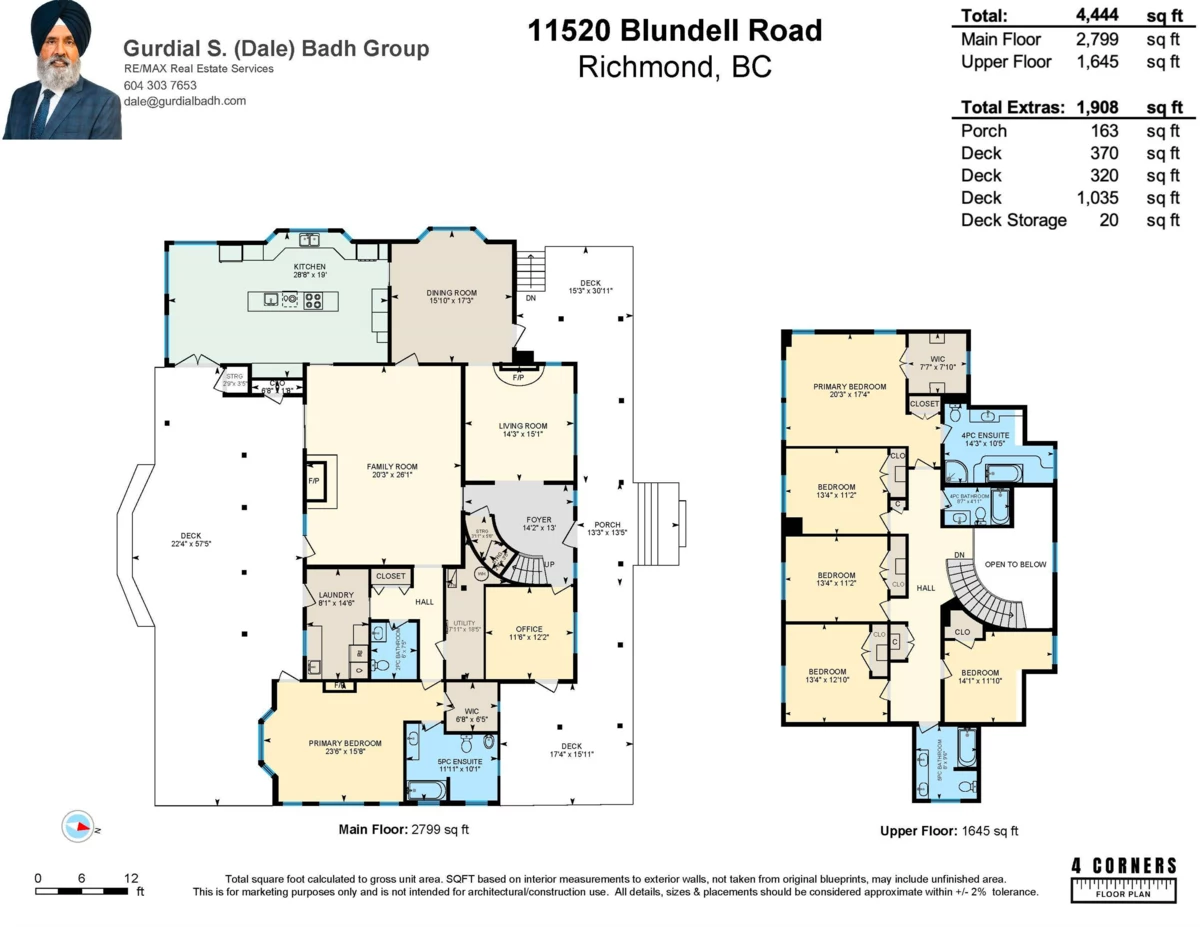 Family Room Photo of 11520 Blundell Road, Richmond, BC