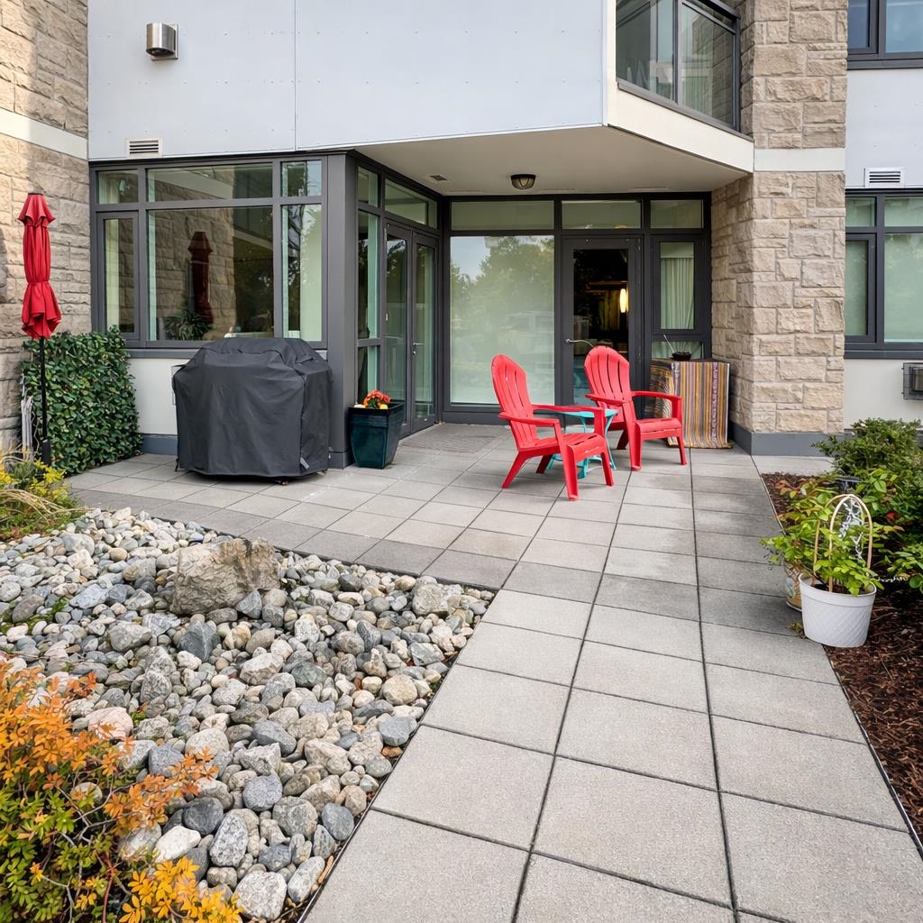 Outdoor Deck Photo of 206 5665 Teredo Street, Sechelt, BC