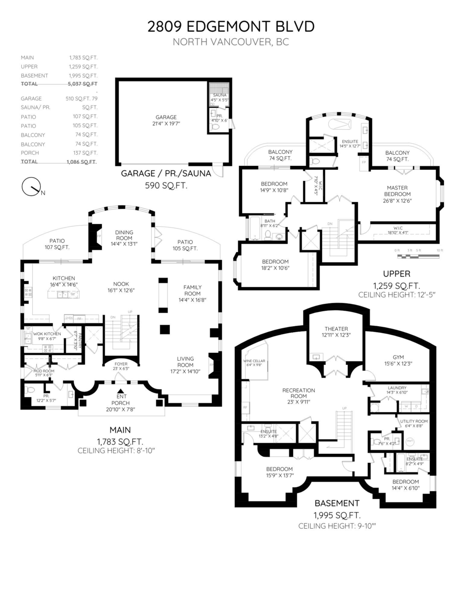 Playground / Recreational Area Near 2809 Edgemont Boulevard, North Vancouver, BC