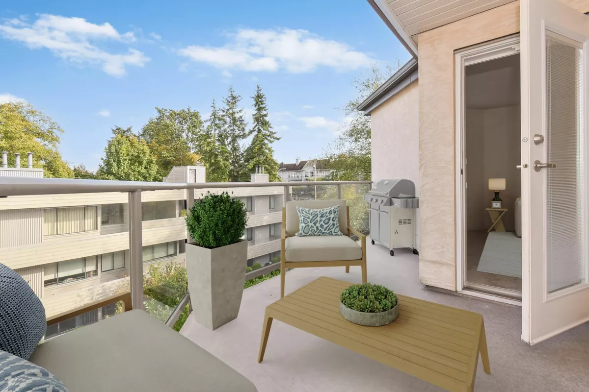 Exterior Rear Photo of 303 15255 18 Avenue, Surrey, BC