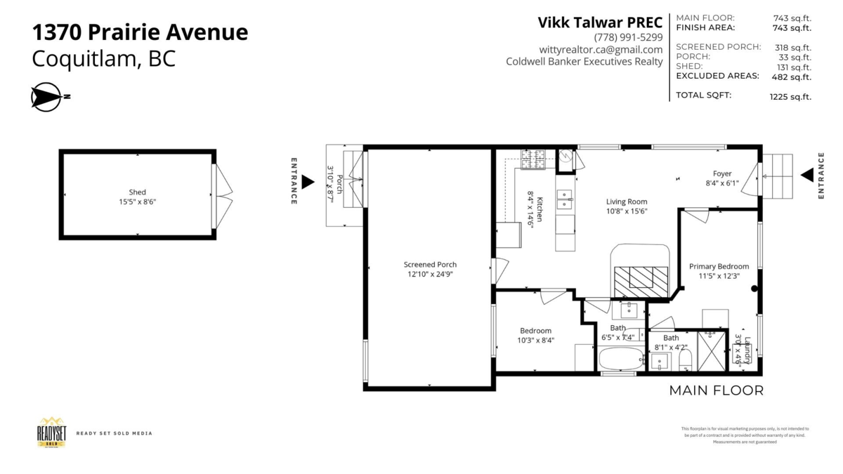 Outdoor Patio Photo of 1370 Prairie Avenue, Port Coquitlam, BC
