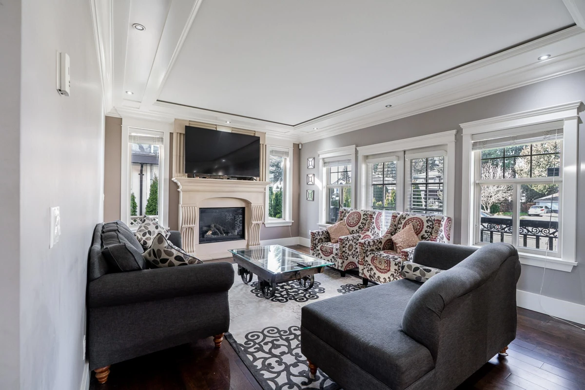 Living Room Photo of 8588 Armstrong Avenue, Burnaby, BC