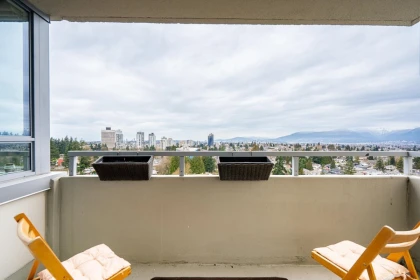 Outdoor Patio Photo of 1404 4160 Sardis Street, Burnaby, BC