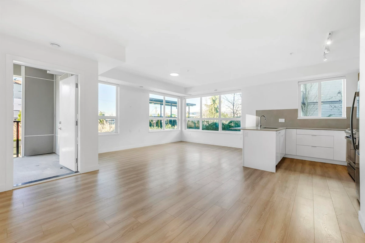 Exterior Rear Photo of 104 11913 Burnett Street, Maple Ridge, BC