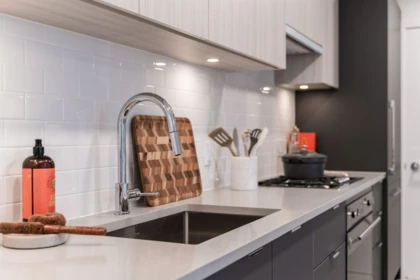 Kitchen Photo of 303 2419 Grant Street, Vancouver, BC