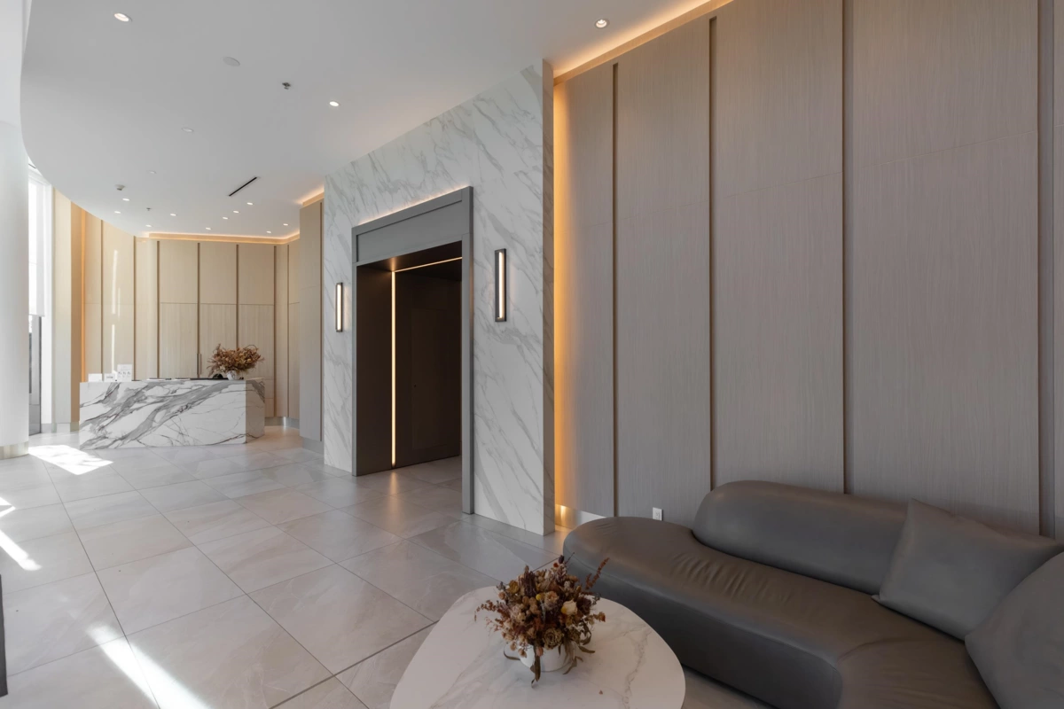 Basement Recreation Room Photo of 1507 1033 Marinaside Crescent, Vancouver, BC