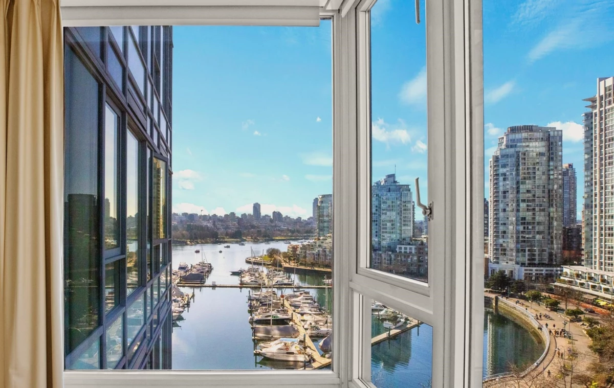 Primary Bedroom Photo of 1507 1033 Marinaside Crescent, Vancouver, BC