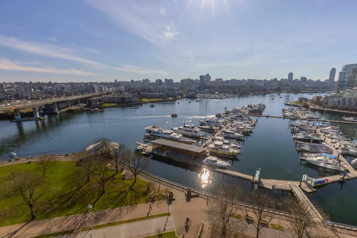 Staircase Photo of 1507 1033 Marinaside Crescent, Vancouver, BC