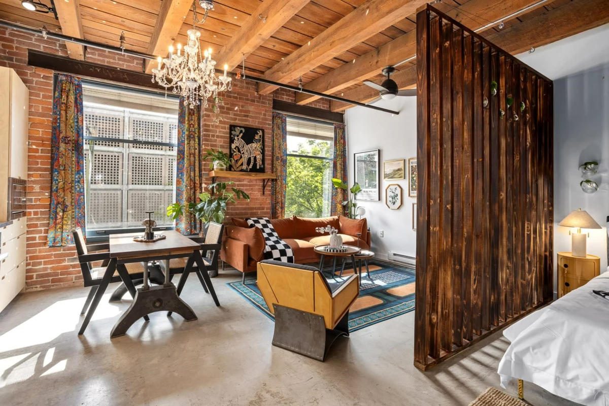 Living Room Photo of 310 55 E Cordova Street, Vancouver, BC
