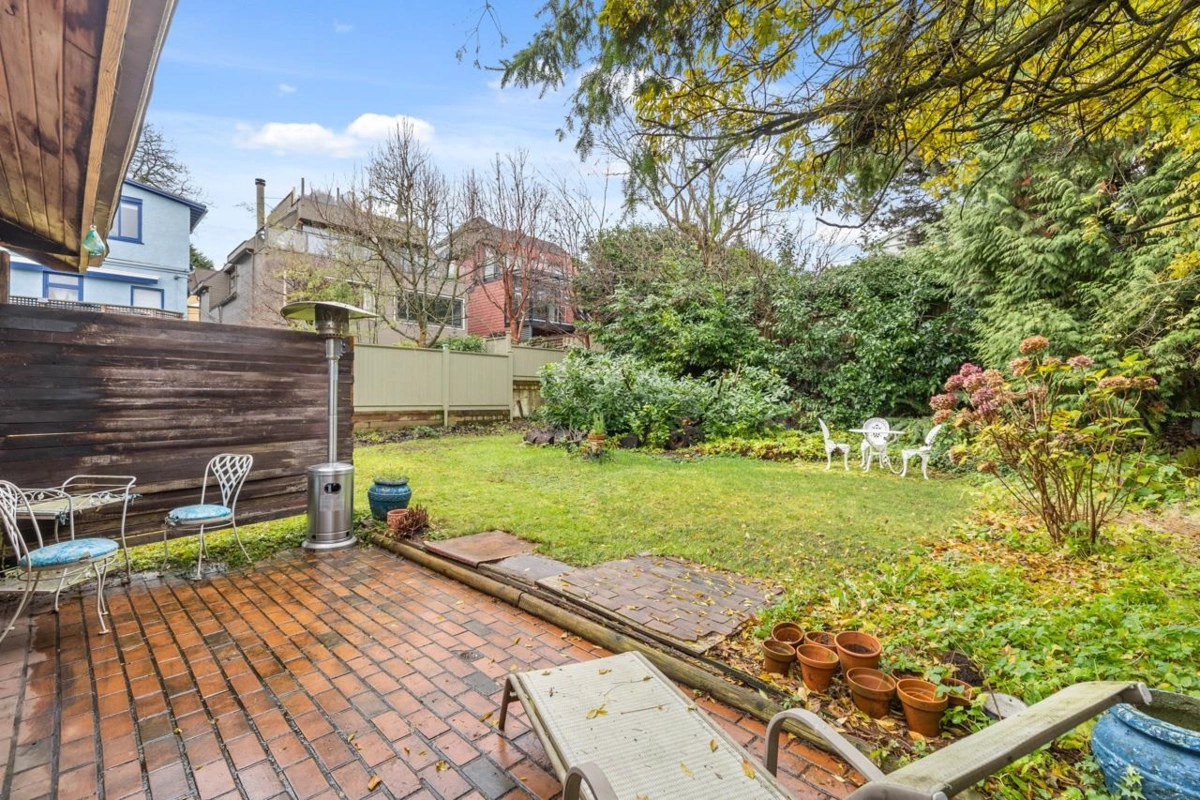 Backyard Photo of 2730 Point Grey Road, Vancouver, BC