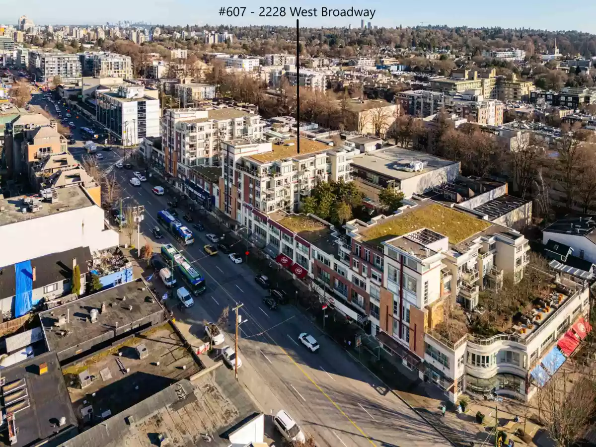 Street View Photo of 607 2228 W Broadway, Vancouver, BC