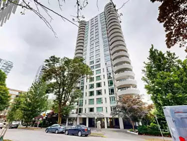 Aerial View of 2004 1020 Harwood Street, Vancouver, BC