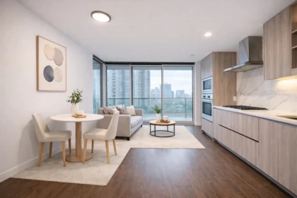 Kitchen Island Photo of 309 4880 Lougheed Highway, Burnaby, BC