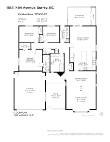 Garage Interior Photo of 1838 148a Street, Surrey, BC