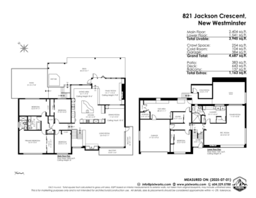Playground / Recreational Area Near 821 Jackson Crescent, New Westminster, BC