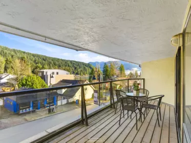 Garage Interior Photo of 203 4323 Gallant Avenue, North Vancouver, BC