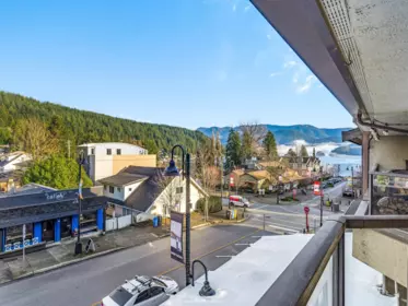 Outdoor Patio Photo of 203 4323 Gallant Avenue, North Vancouver, BC