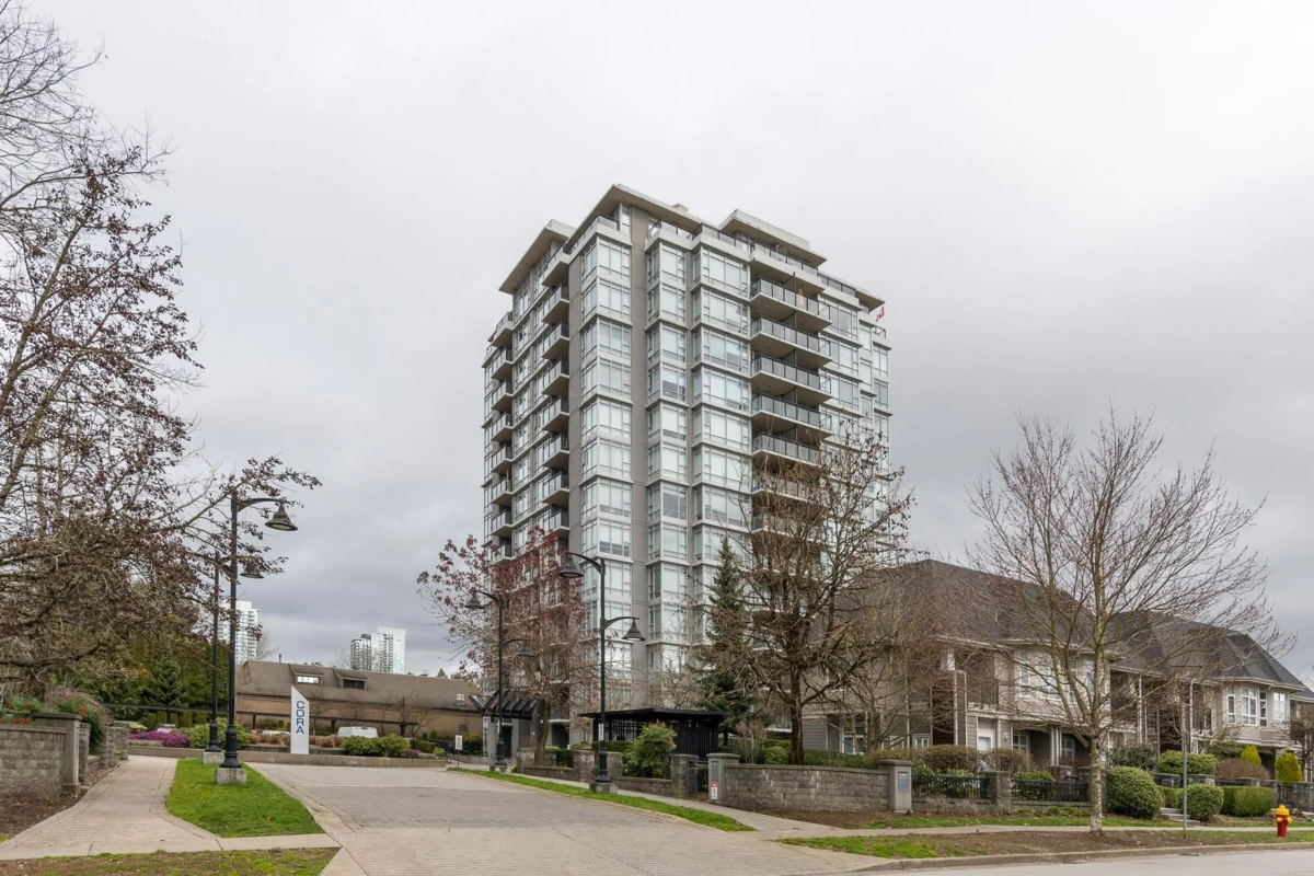 Exterior Rear Photo of 806 575 Delestre Avenue, Coquitlam, BC
