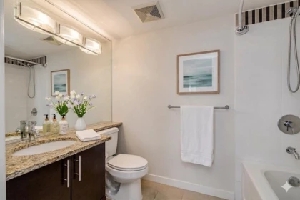 Primary Bathroom Photo of 806 575 Delestre Avenue, Coquitlam, BC