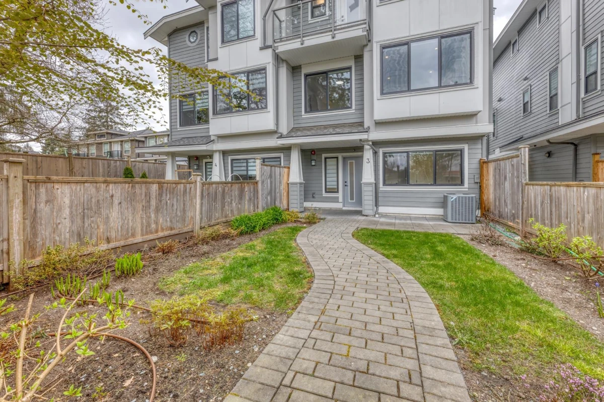 Exterior Rear Photo of 3 1750 Salisbury Avenue, Port Coquitlam, BC