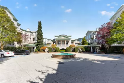 Aerial View of 207 8775 Jones Road, Richmond, BC