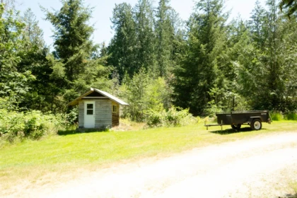 Aerial View of 6290 Maple Road, Egmont, BC