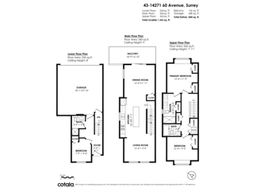 Backyard Photo of 43 14271 60 Avenue, Surrey, BC
