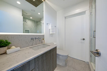 Aerial View of 602 7638 Cambie Street, Vancouver, BC