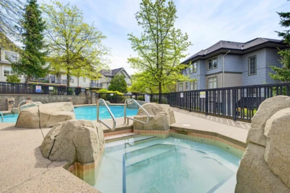 Aerial View of 111 2958 Silver Springs Boulevard, Coquitlam, BC