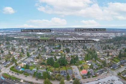 Playground / Recreational Area Near 8007 Bradley Avenue, Burnaby, BC